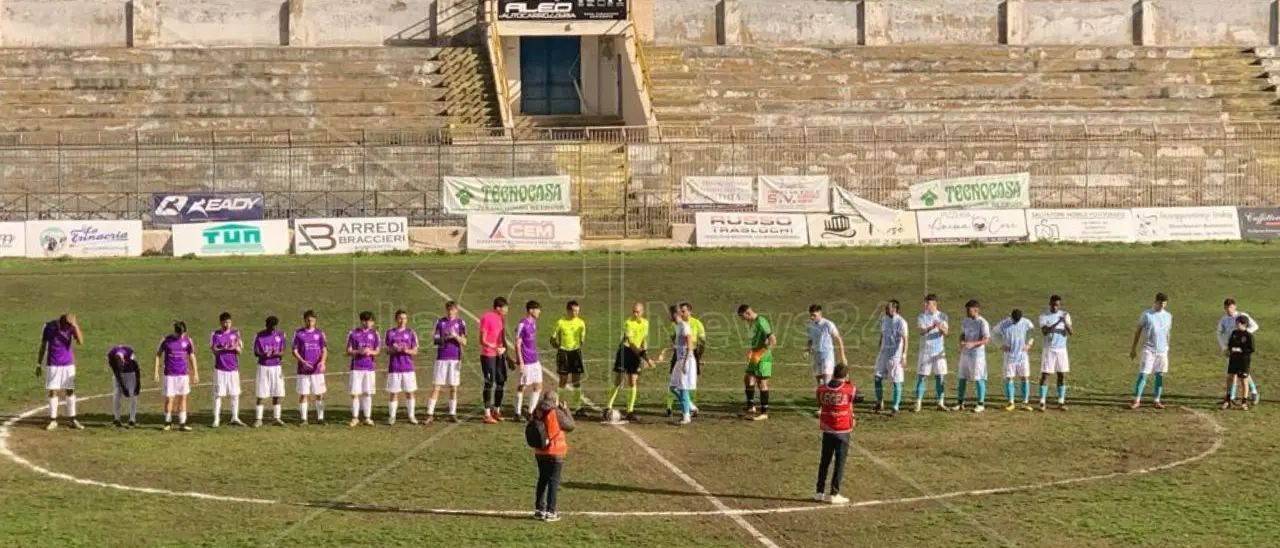 Serie D, nulla da fare per la Gioiese contro l’Akragas: ad Agrigento i viola perdono 6-0