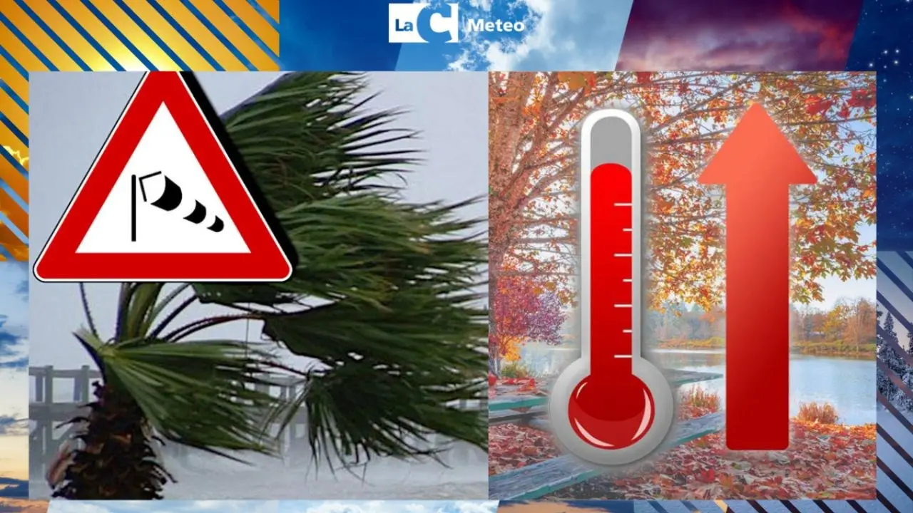 Meteo in Calabria, in arrivo venti di burrasca con temperature in netto aumento