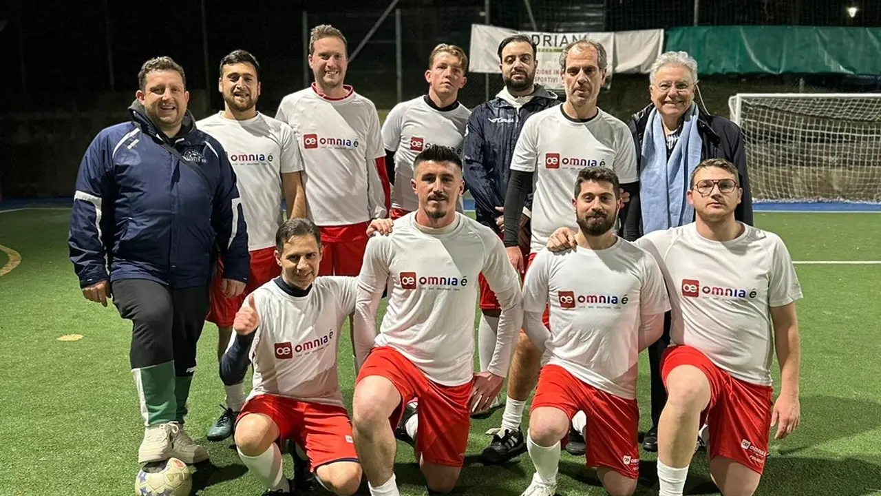 Futsal corporate league, Omnia é guadagna posizioni: «Grande lavoro di squadra»