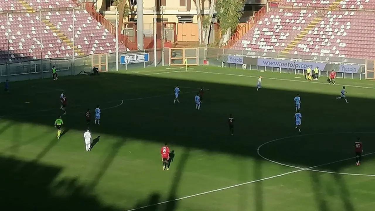 Serie D, finisce in pareggio il derby reggino tra LFA Reggio Calabria e San Luca: 1-1 al Granillo