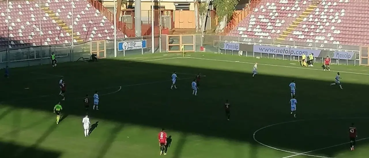 Serie D, finisce in pareggio il derby reggino tra LFA Reggio Calabria e San Luca: 1-1 al Granillo