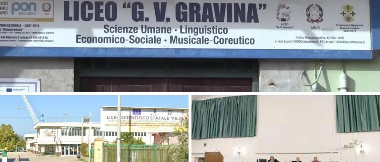 Crotone, domani tre istituti superiori chiusi per lavori sulla rete idrica