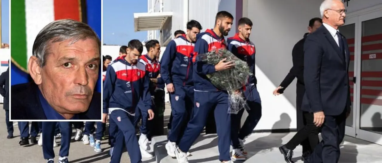 Gigi Riva, folla di tifosi in fila alla camera ardente. L’omaggio commosso del Cagliari
