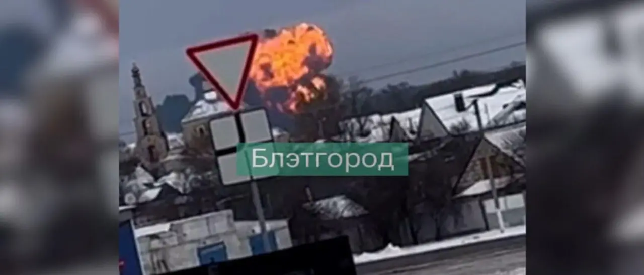 Aereo russo abbattuto a Belgorod. Scambio di accuse tra Mosca e Kiev