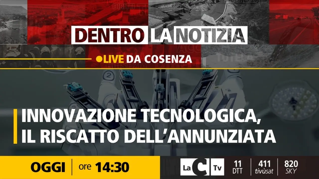 Innovazione alla Neurochirurgia di Cosenza, il braccio robotico protagonista di Dentro la Notizia