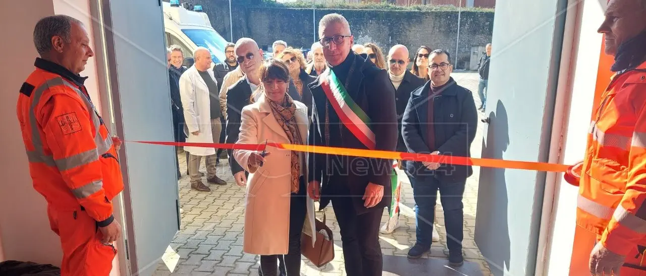 Taurianova, inaugurata la nuova sede del 118 in collaborazione tra il Comune e l’Asp di Reggio Calabria