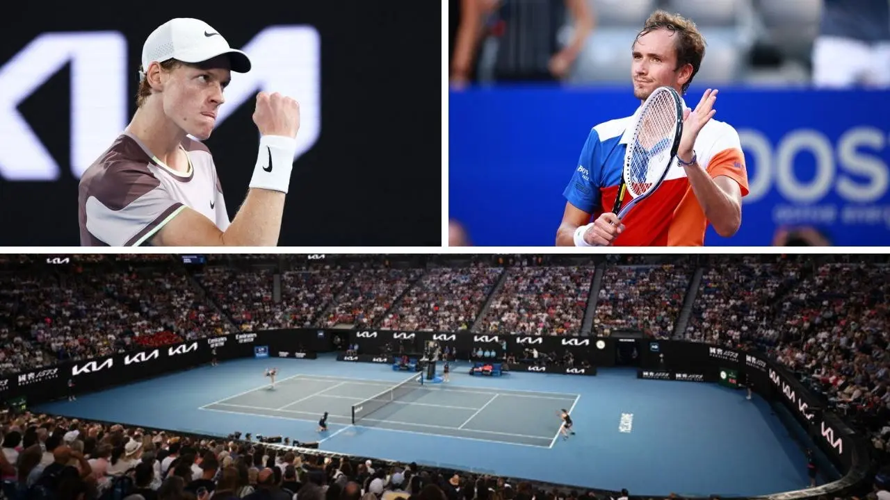 Tennis, Sinner quanti record agli Australian Open: domenica contro Medvedev per entrare nella storia