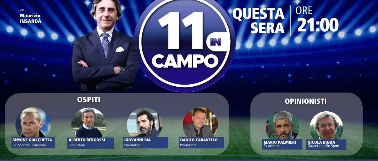 Il ds della Cremonese Simone Giacchetta tra gli ospiti della nuova puntata del format di LaC Tv: questa sera alle 21