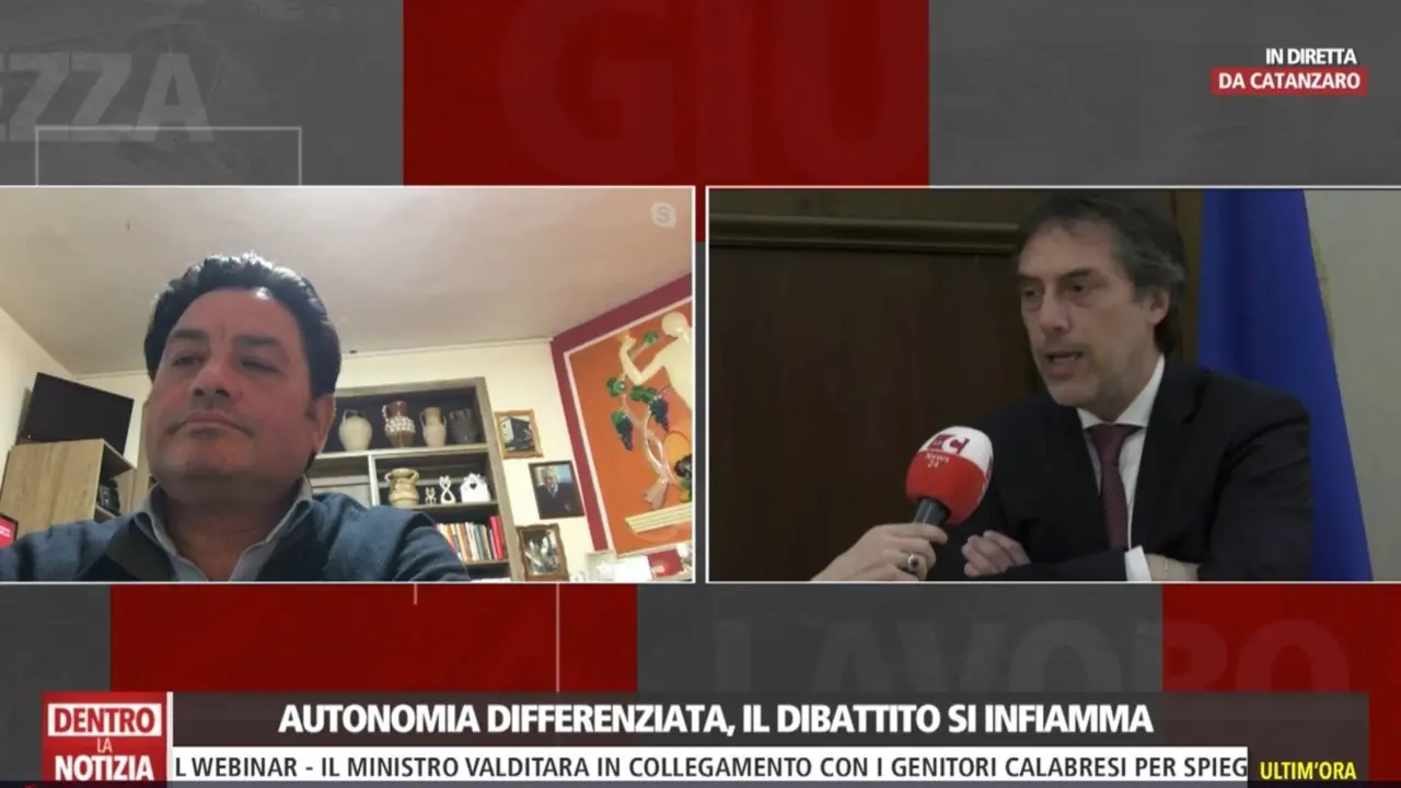 Dentro la Notizia, l’Autonomia differenziata per Fiorita è una scelta scellerata ma Rapani rivendica il suo voto