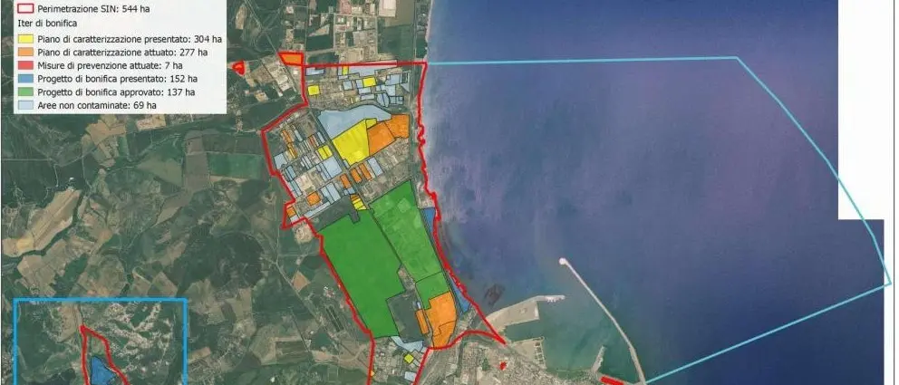 Bonifica del Sin Crotone-Cassano-Cerchiara, convocata una riunione urgente per fare il punto delle attività