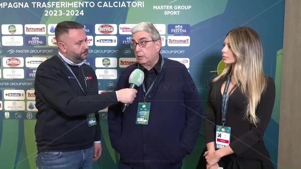 Calciomercato, il ds Perinetti a LaC: «Mi piacerebbe in futuro lavorare in Calabria»