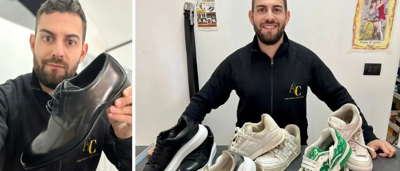 Calzolaio per passione e per amore della Calabria: «Inseguivo il posto fisso al Nord, poi ho deciso di rimanere»