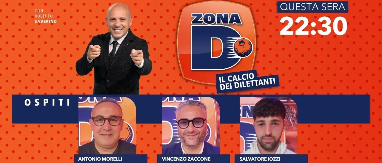 I direttori sportivi di Vigor Lamezia e Atletico Maida tra gli ospiti di Zona D: appuntamento alle ore 22.30 su LaC Tv