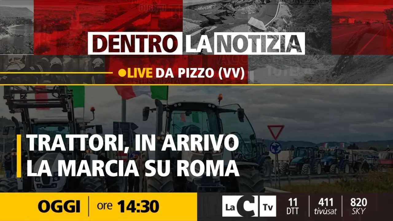 Un’altra settimana di proteste coi trattori, gli agricoltori puntano a Roma: le loro voci a Dentro la Notizia