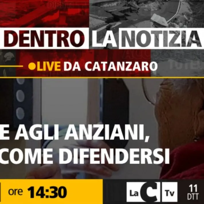Anziani calabresi nel mirino dei truffatori, a Dentro la Notizia i carabinieri spiegano come difendersi