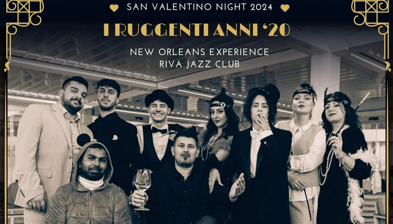 Un tuffo nella New Orleans degli anni ’20 per la festa degli innamorati: al Riva Restaurant tutto pronto per San Valentino