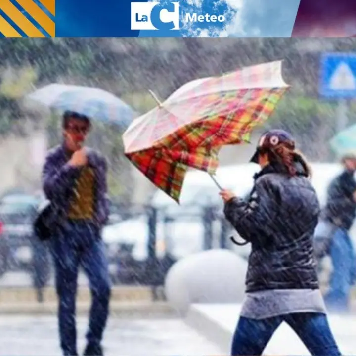 Meteo, in Calabria torna il maltempo: weekend di Carnevale sotto la pioggia