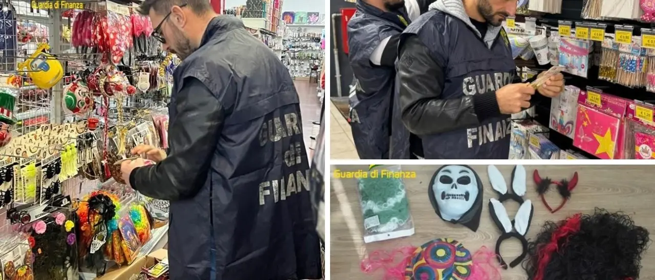 Carnevale, oltre 300mila prodotti non sicuri sequestrati dalla fiamme gialle nel Crotonese