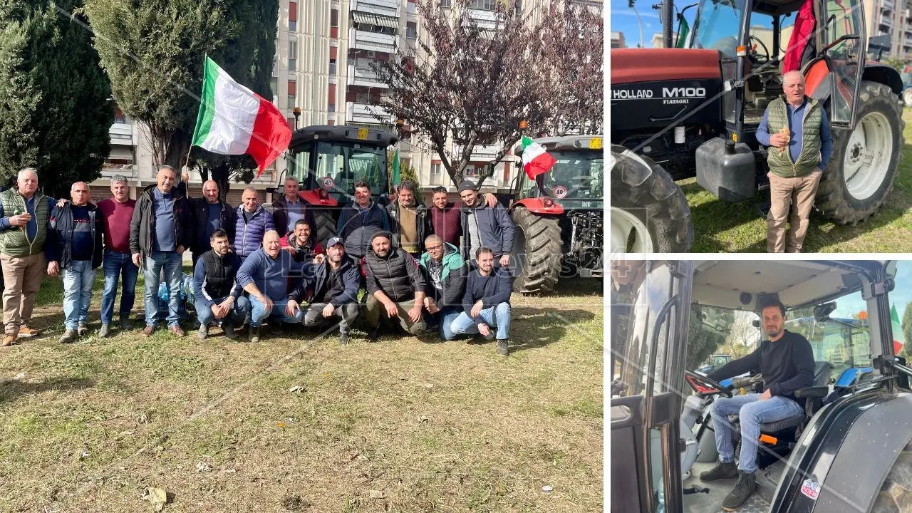 Agricoltori in protesta, in prima fila i giovani tornati in Calabria: «Rischiamo di dover andare via di nuovo»