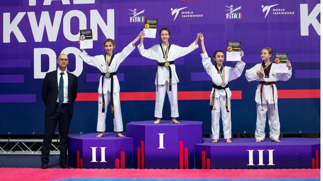 Taekwondo, la calabrese Ilaria Nicoletti conquista l’oro ai Campionati Nazionali Cadetti di Torino