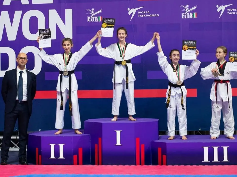 Taekwondo, la calabrese Ilaria Nicoletti conquista l’oro ai Campionati Nazionali Cadetti di Torino