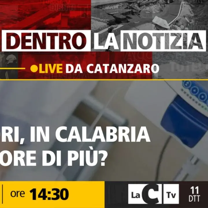 Lotta ai tumori in Calabria, tra svantaggi e minori possibilità di sopravvivenza rispetto al Nord: il focus a Dentro la Notizia