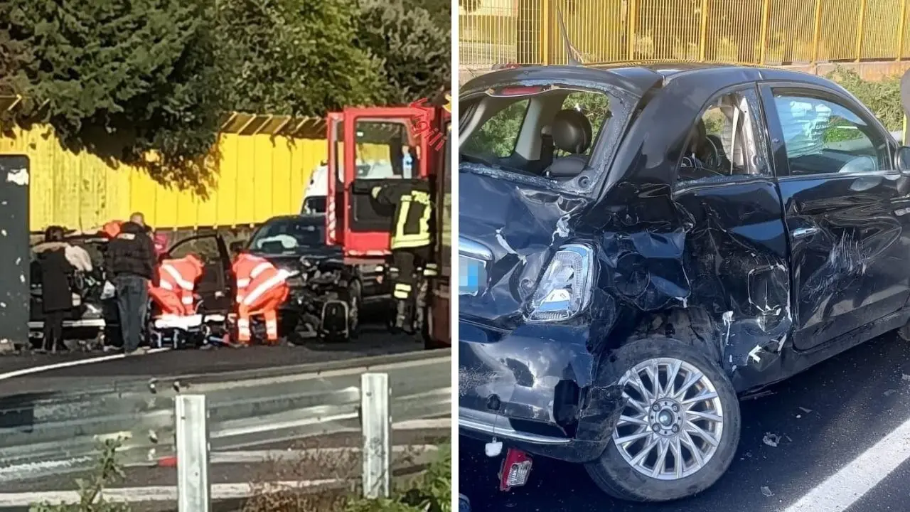 Incidente a Lamezia Terme, scontro tra due auto lungo la statale 280: ferita una ragazza