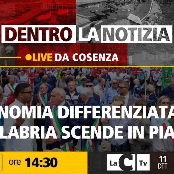 Il No all’Autonomia differenziata: a Dentro la Notizia le ragioni dei sindaci scesi in piazza