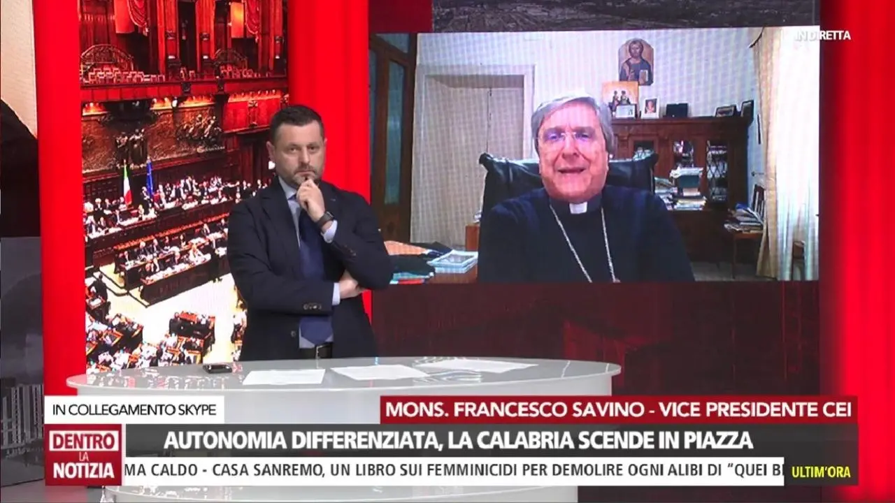 «L’Autonomia differenziata distrugge la giustizia sociale, contrastiamola senza dividerci»: l’appello di monsignor Savino a Dentro la Notizia