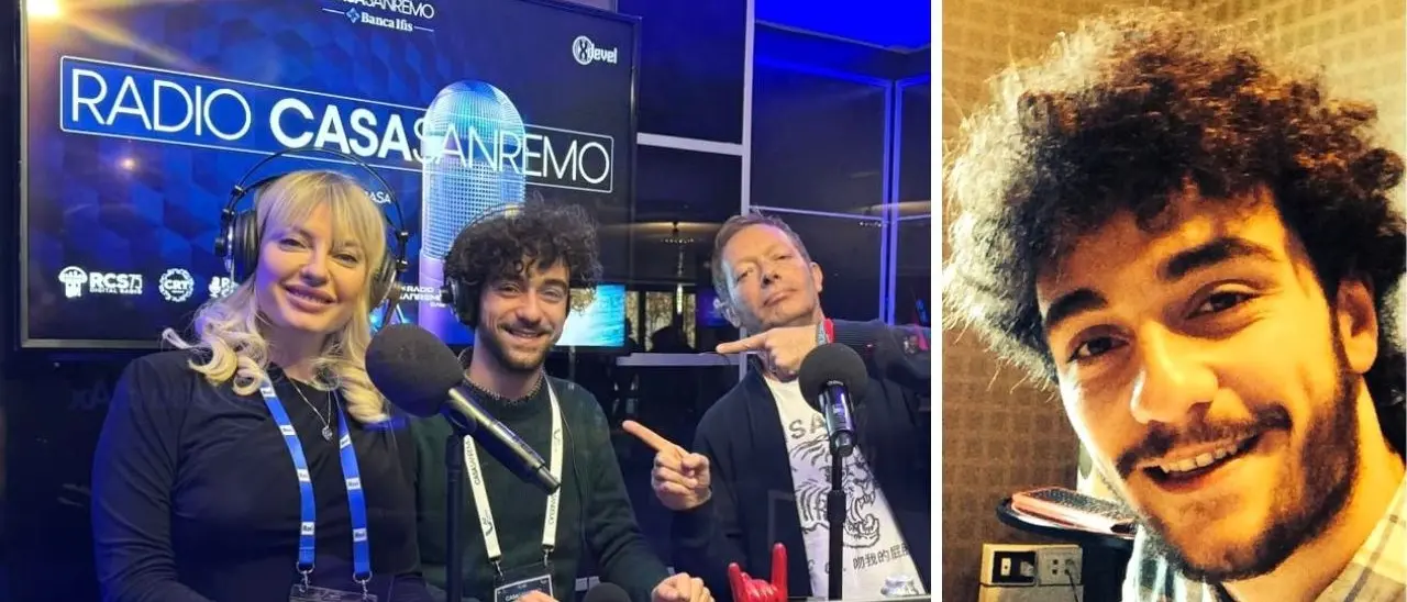 Un giovane artista calabrese ospite di Casa Sanremo: «Il Festival è un sogno. La mia terra? Non sono mai andato via davvero»