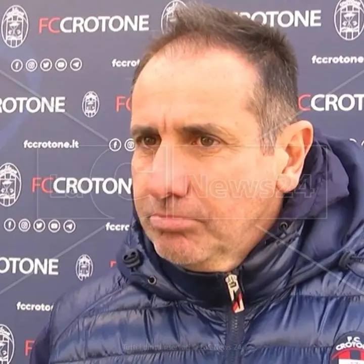 Verso Picerno-Crotone, l’allenatore rossoblù Zauli: «Affrontiamo una squadra di livello a cui manca solo il blasone»