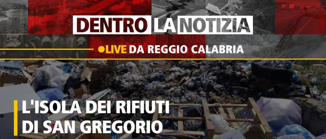 Reggio, a San Gregorio una discarica a cielo aperto tra le proteste di chi ci vive: le loro voci a Dentro la Notizia