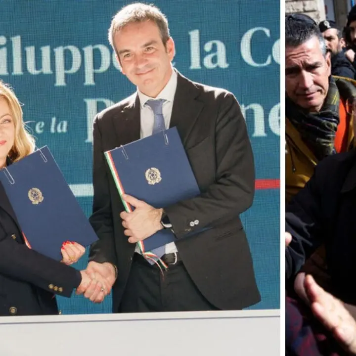 De Luca “caterpillar” piomba a Roma mentre Meloni è in Calabria, scontro a distanza tra i due: «Vai a lavorare». «Vacci tu, str…a»