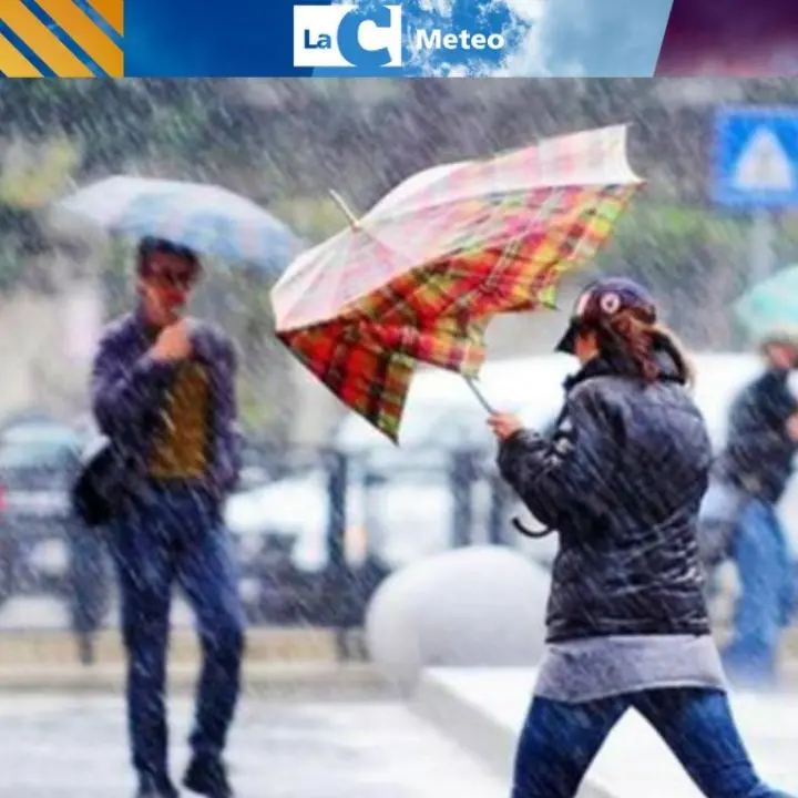 Meteo, in Calabria torna il maltempo: piogge, temporali e temperature in calo