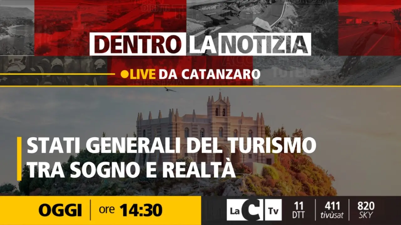 Il futuro del turismo in Calabria tra criticità e grandi ambizioni: il focus oggi a Dentro la Notizia