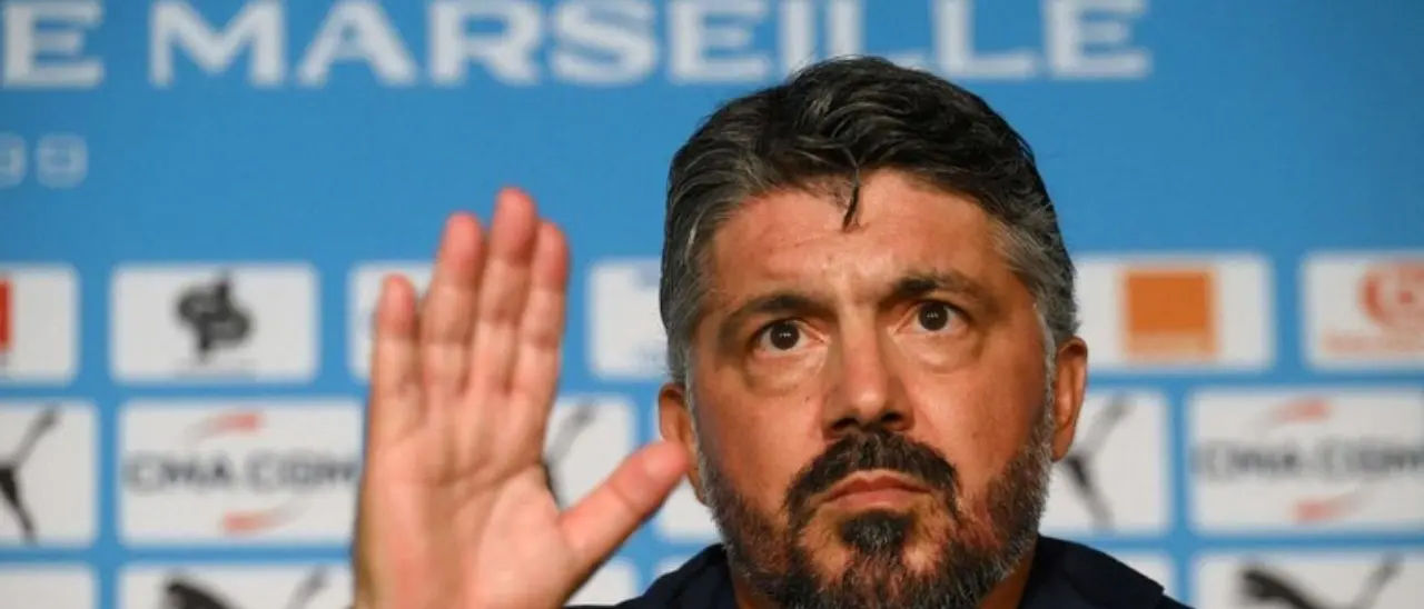 L’Olympique Marsiglia esonera Gennaro Gattuso: l’allenatore calabrese paga il ko con il Brest