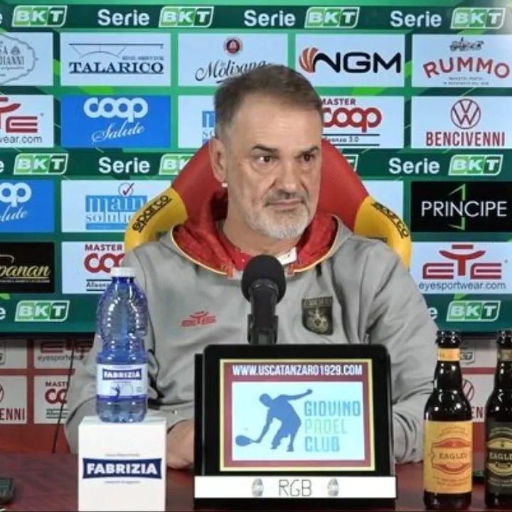 Cittadella-Catanzaro, mister Vivarini: «Sarà una partita complicatissima ma noi siamo maturati»