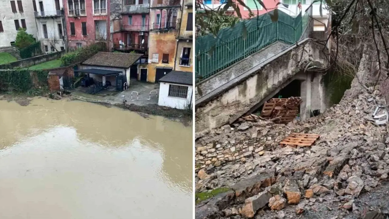 L’Italia torna nella morsa del maltempo: frane in Liguria e fiumi a rischio esondazione in Veneto