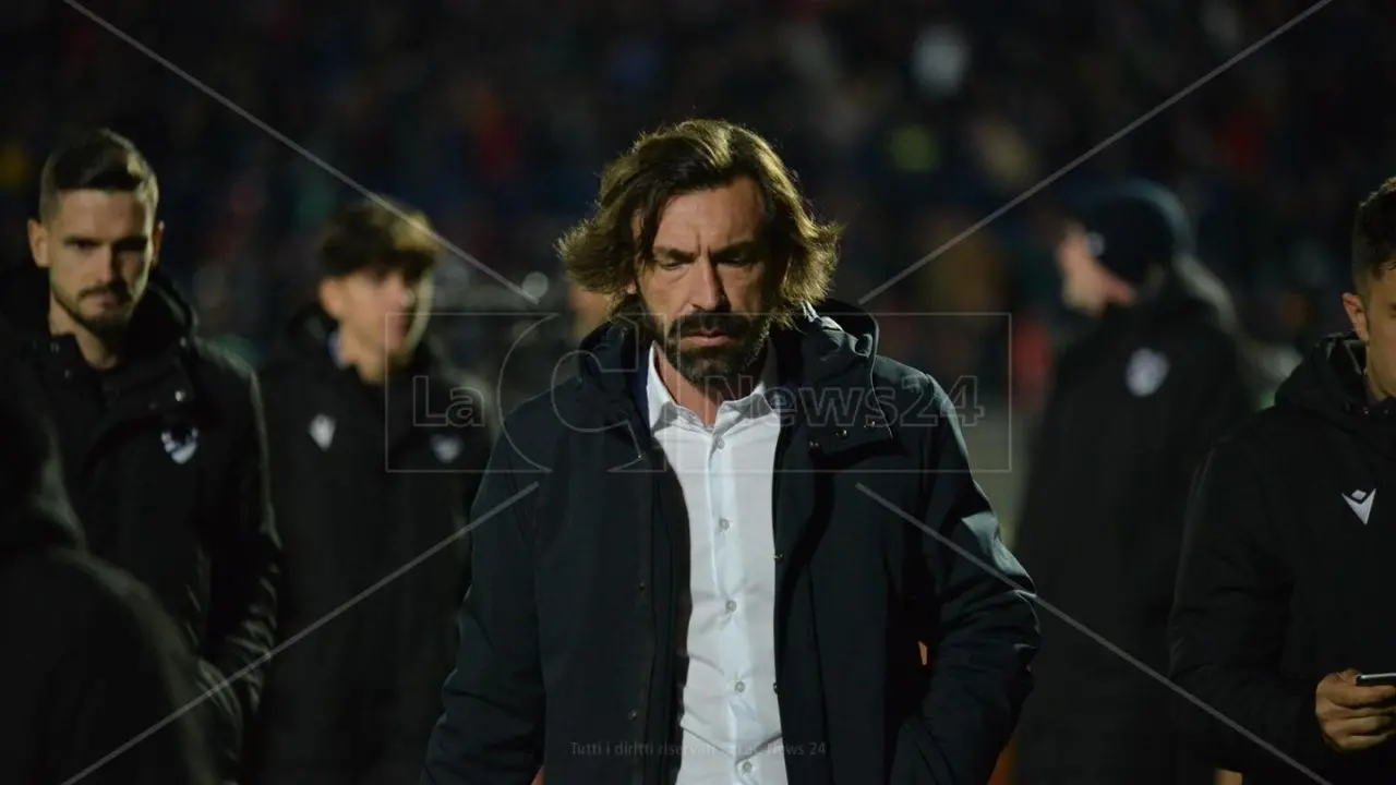 La Samp espugna il Marulla, Pirlo: «Festa del Cosenza? Ho detto ai ragazzi di rovinarla»