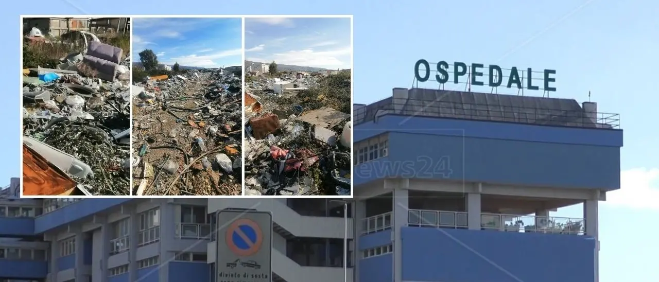 Lamezia, nel campo rom bruciano rifiuti speciali e in sala operatoria devono cambiare i filtri dell’aria