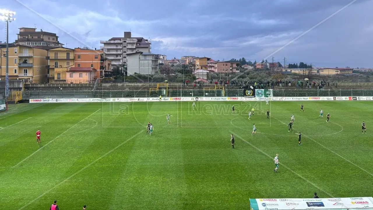 Eccellenza, la Vigor Lamezia supera in rimonta lo Scalea: 2-1 per i biancoverdi al Guido D’Ippolito