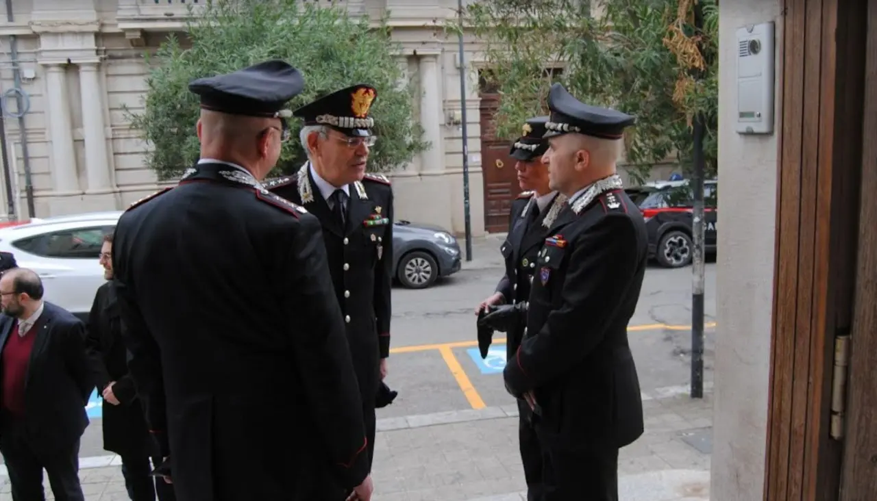 Il generale dei carabinieri Andrea Rispoli fa tappa in Calabria