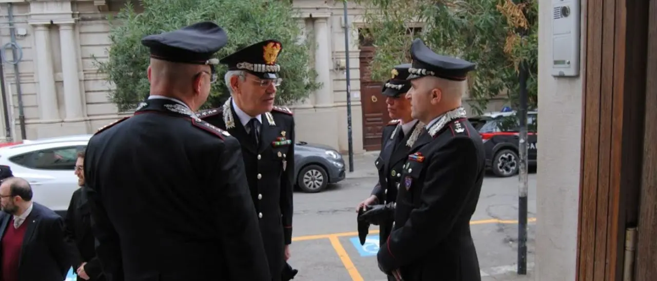 Il generale dei carabinieri Andrea Rispoli fa tappa in Calabria