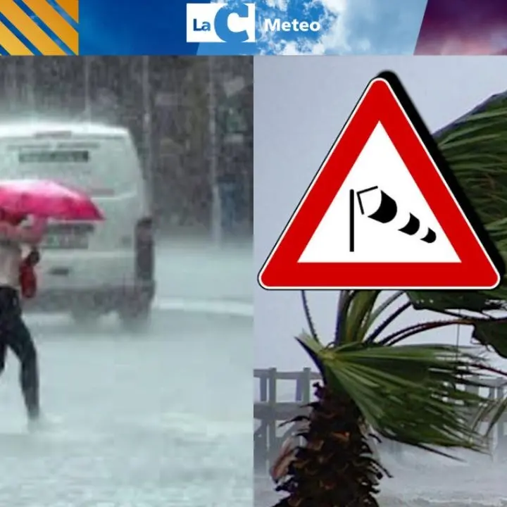 Meteo, in Calabria il maltempo pronto ad entrare nel vivo: in arrivo piogge intense e vento di scirocco
