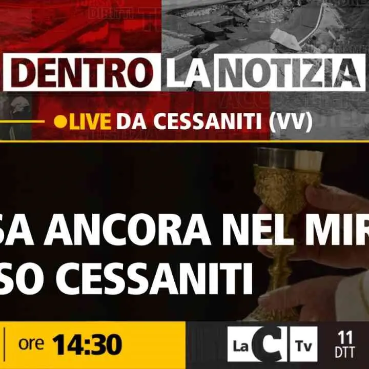 Chiesa nel mirino, le intimidazioni al parroco di Cessaniti: il caso a Dentro la Notizia