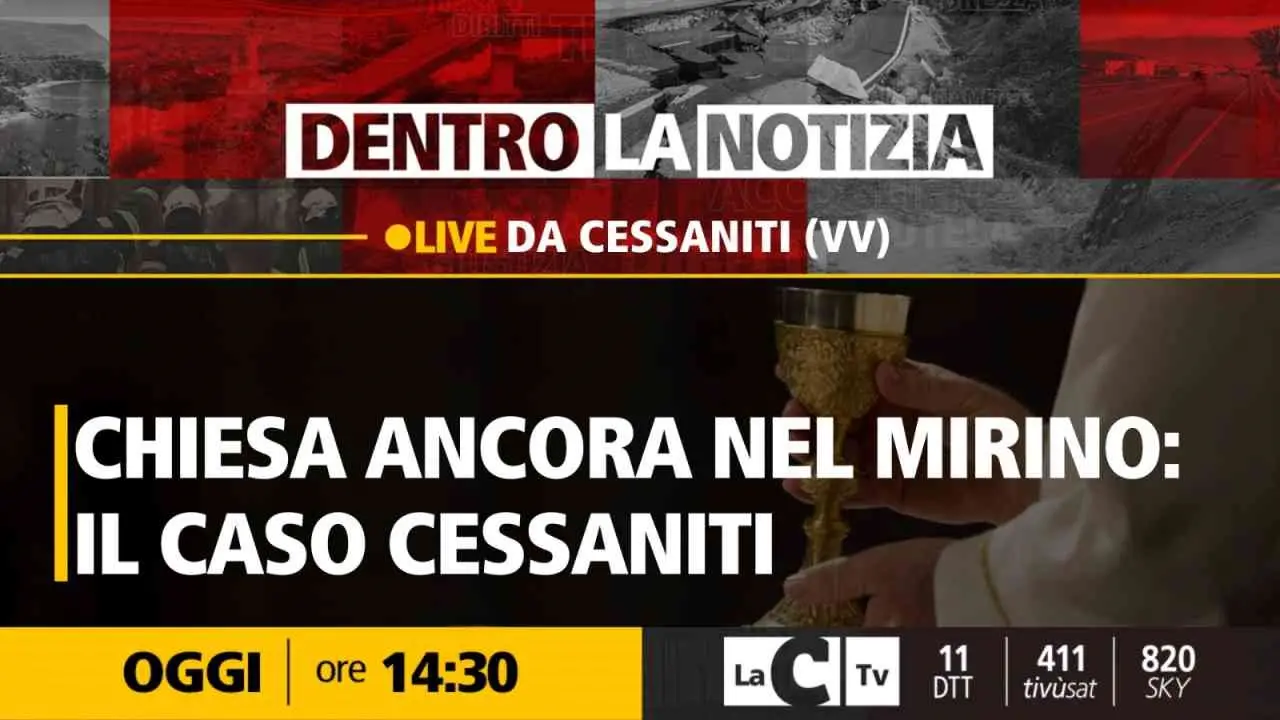 Chiesa nel mirino, le intimidazioni al parroco di Cessaniti: il caso a Dentro la Notizia