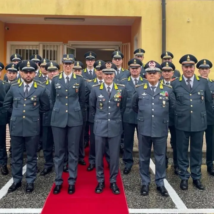 Guardia di Finanza, il comandante regionale Gianluigi D’Alfonso in visita al reparto di Soverato