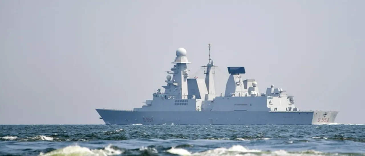 La nave militare italiana Duilio abbatte un drone lanciato dai ribelli yemeniti Houthi