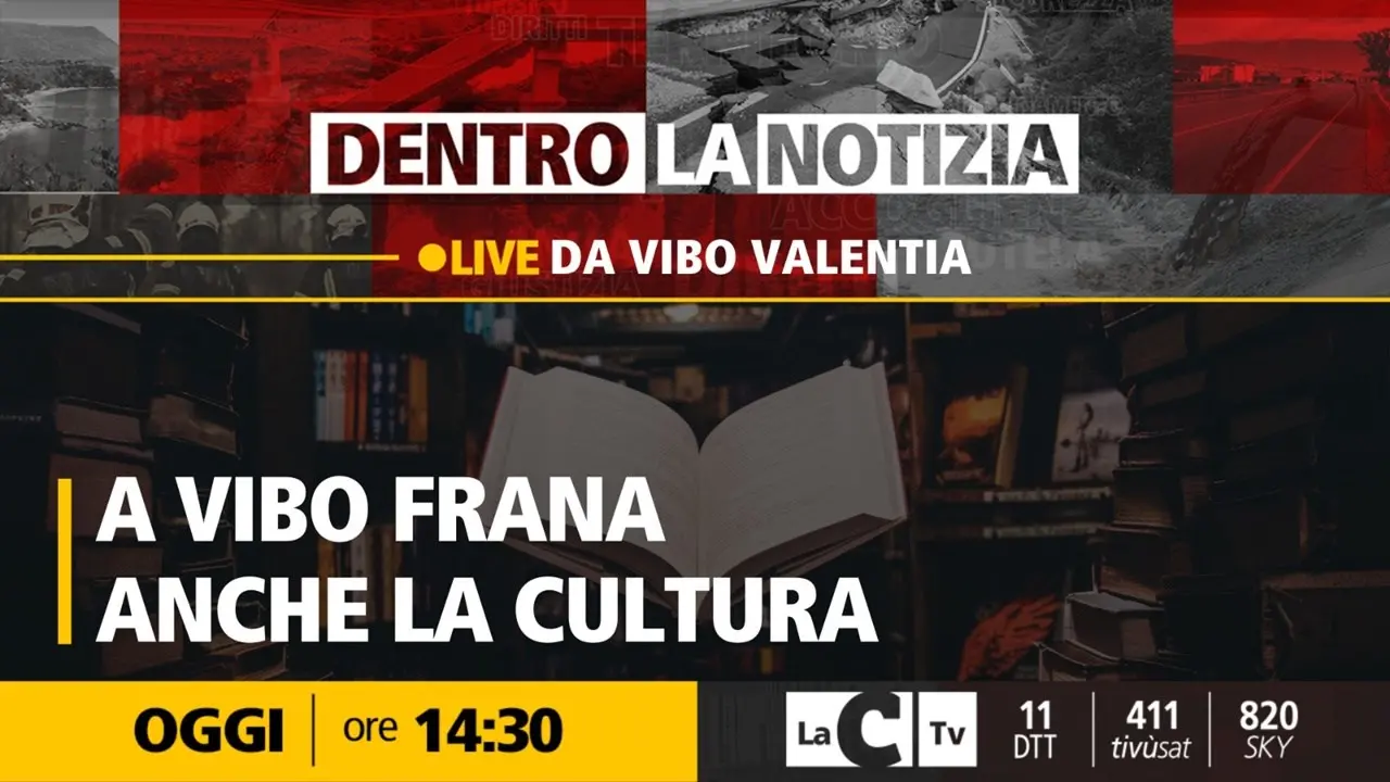 Sistema bibliotecario in bilico, così a Vibo frana anche la cultura: focus a Dentro la Notizia