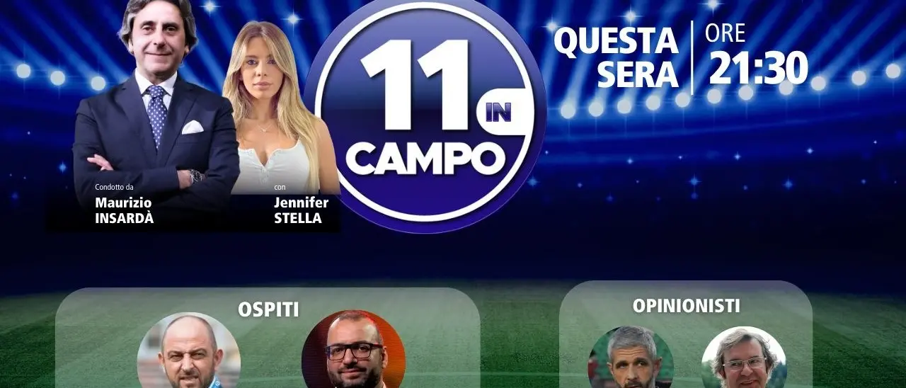 11 in campo, il dg del Catanzaro Diego Foresti tra gli ospiti della nuova puntata: appuntamento alle ore 21.30